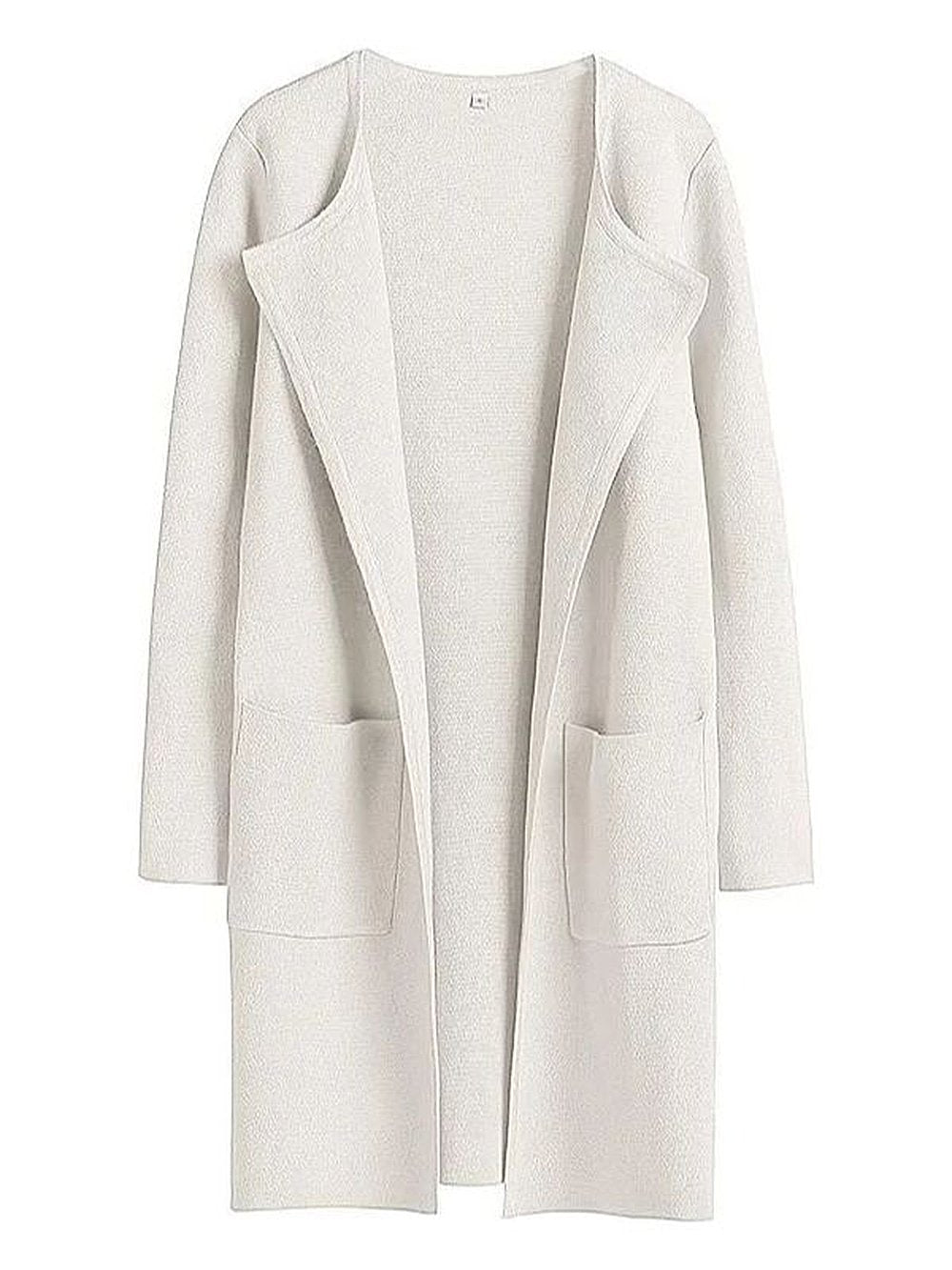 Lapel Classy Coatigan
