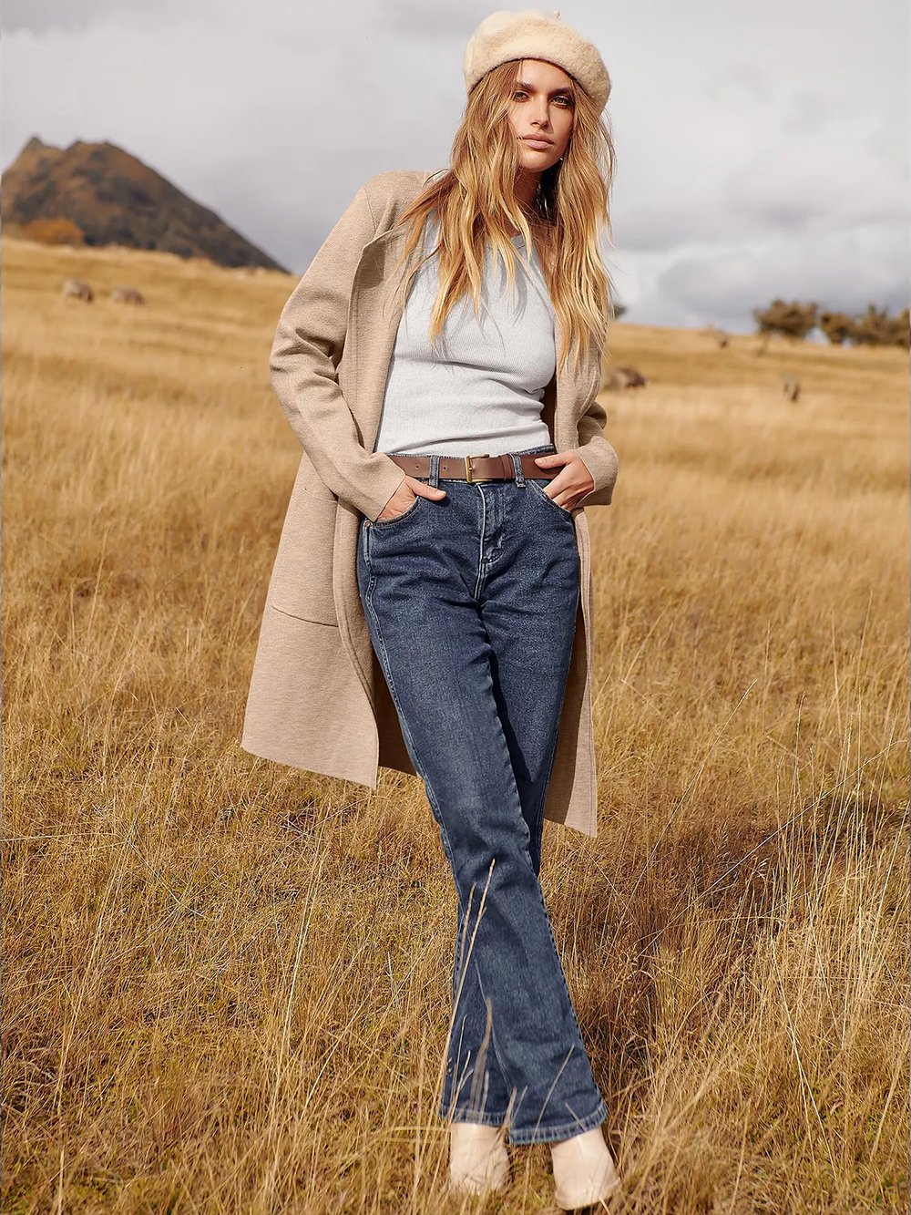 Lapel Classy Coatigan