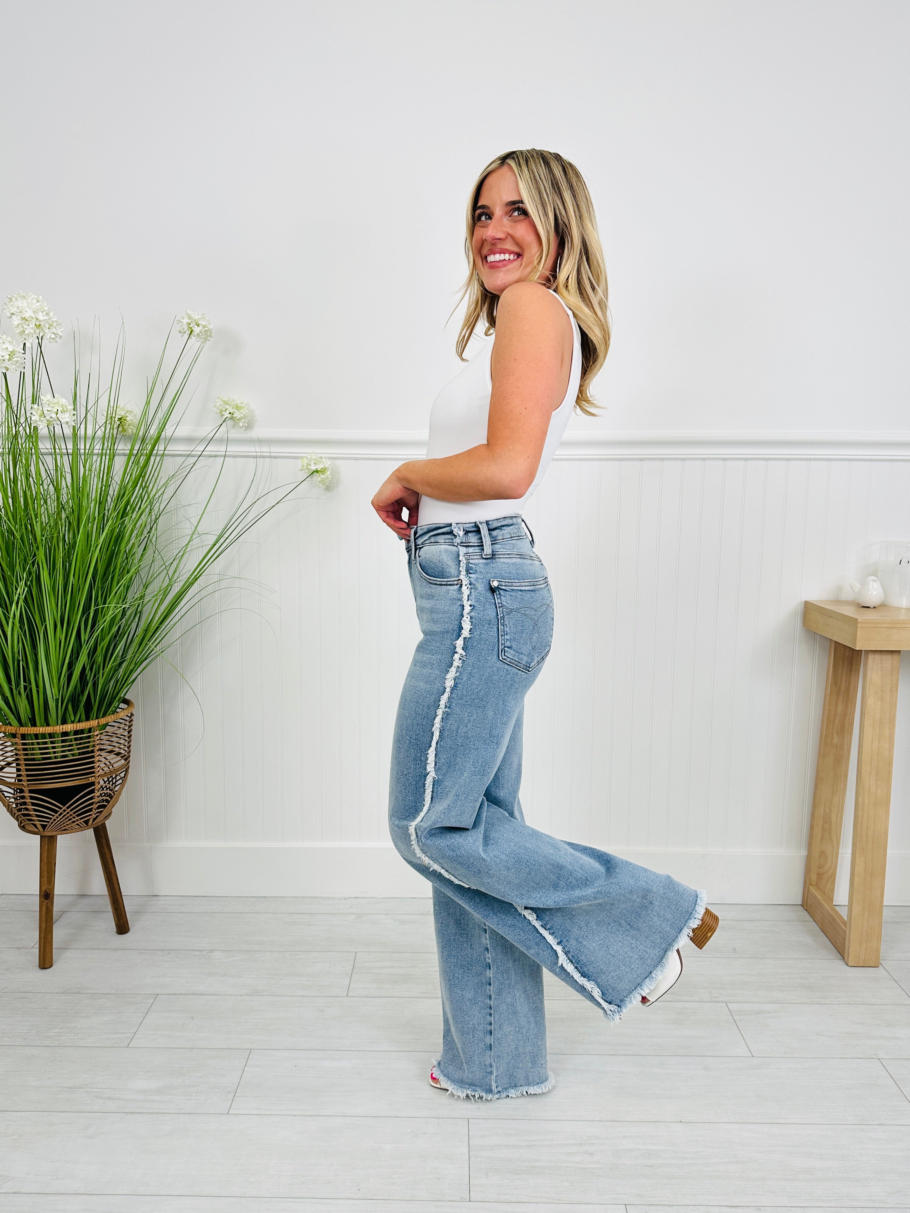 Judy Blue Make Your Statement Retro Wide Leg