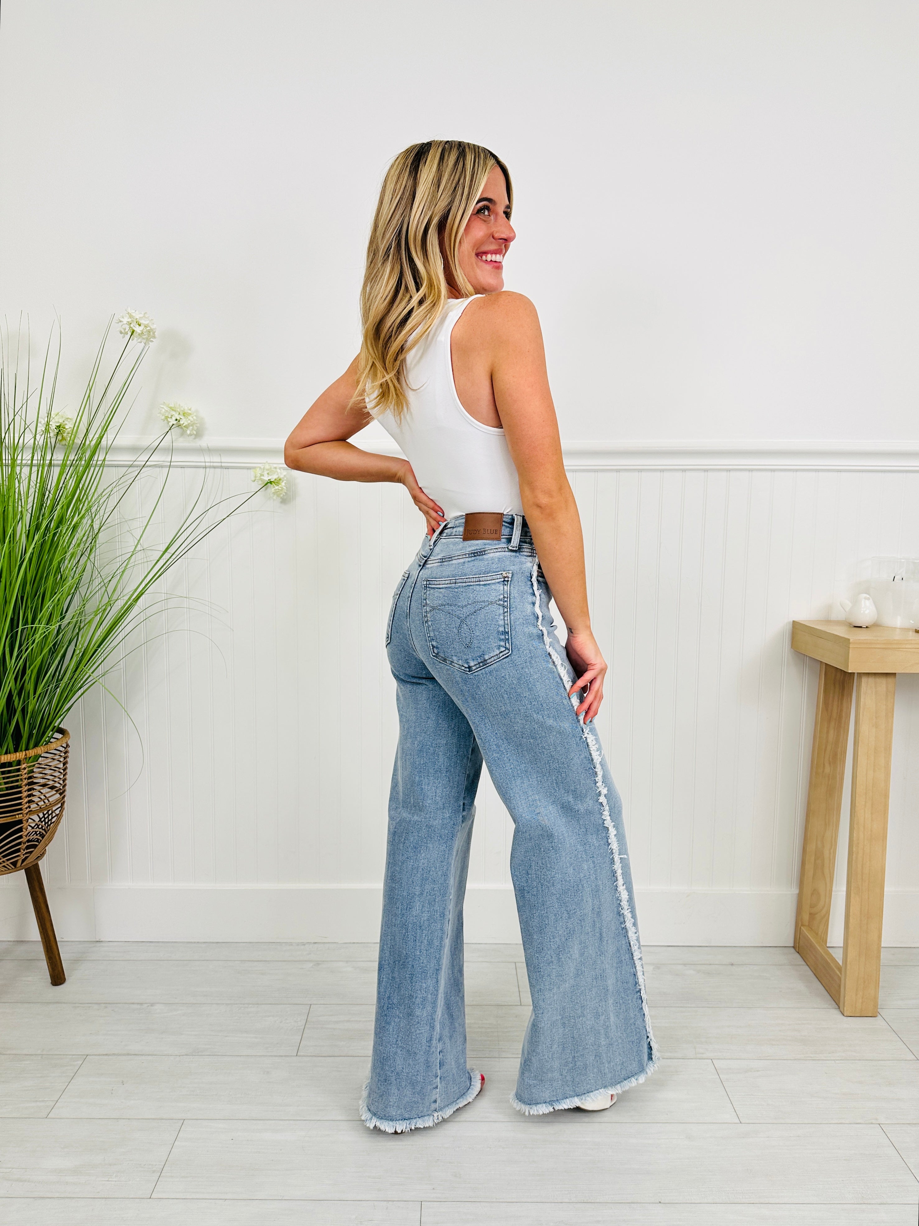 Judy Blue Make Your Statement Retro Wide Leg