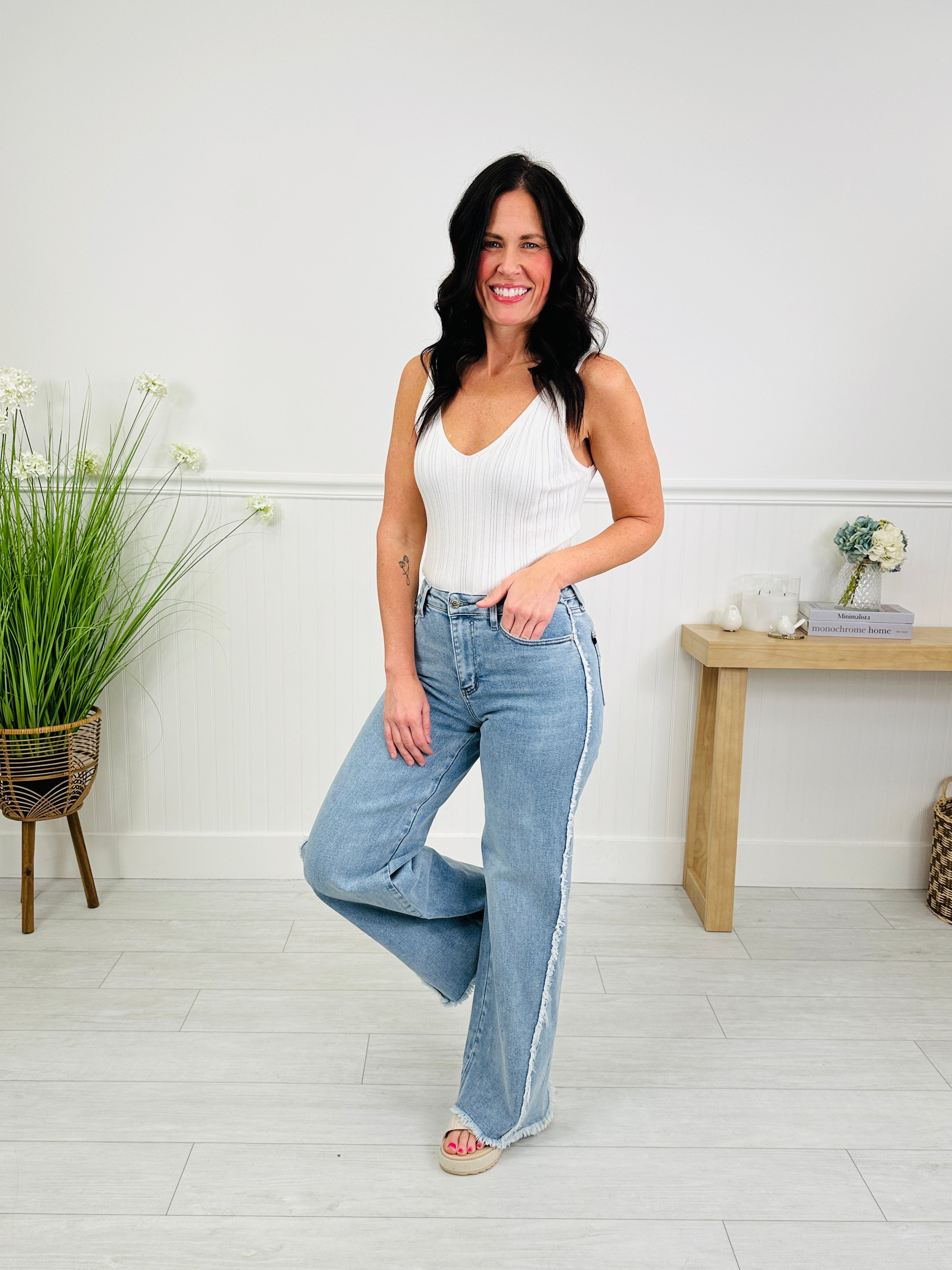 Judy Blue Make Your Statement Retro Wide Leg