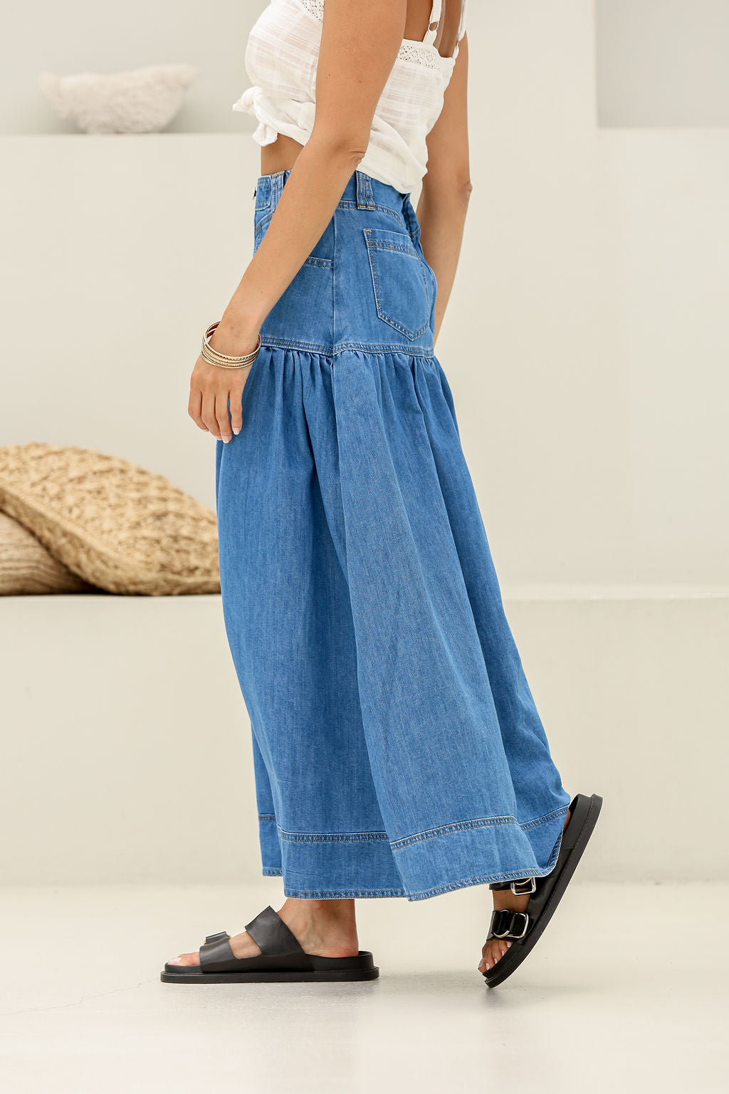 Amara Denim Skirt