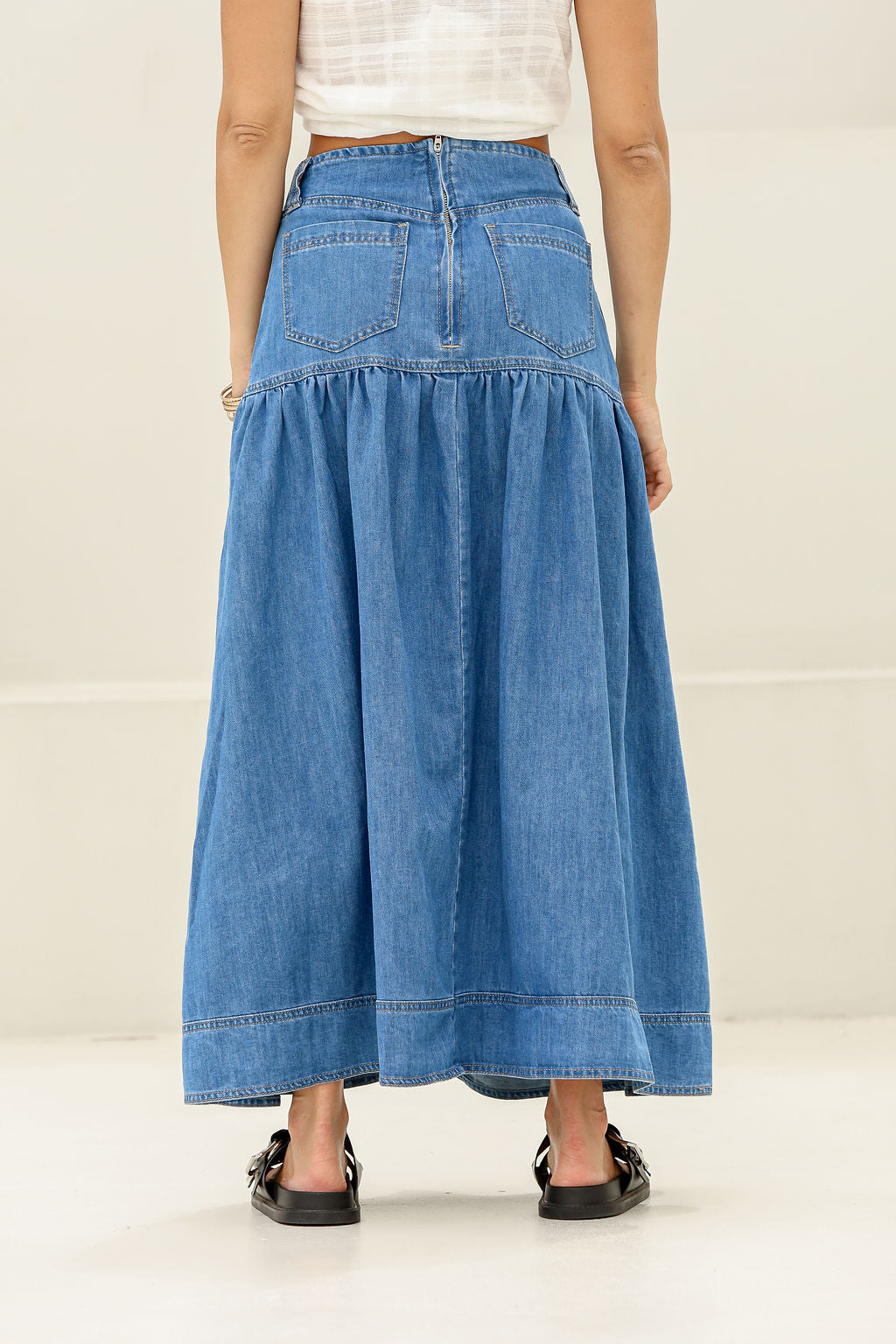 Amara Denim Skirt