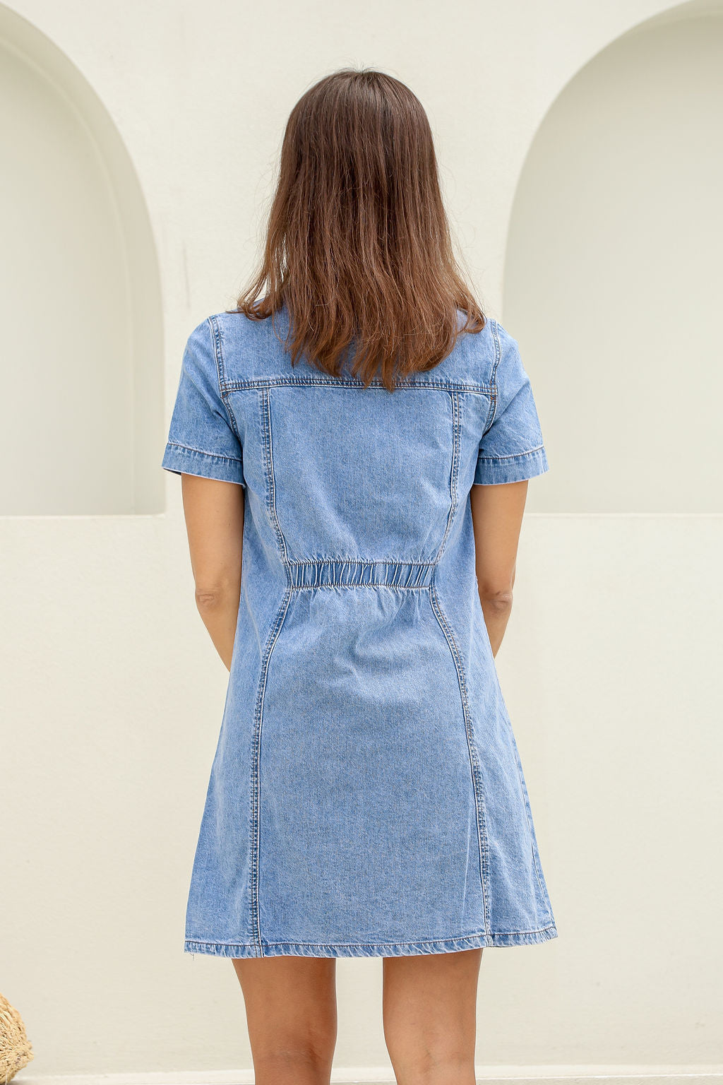 Elena Denim Dress