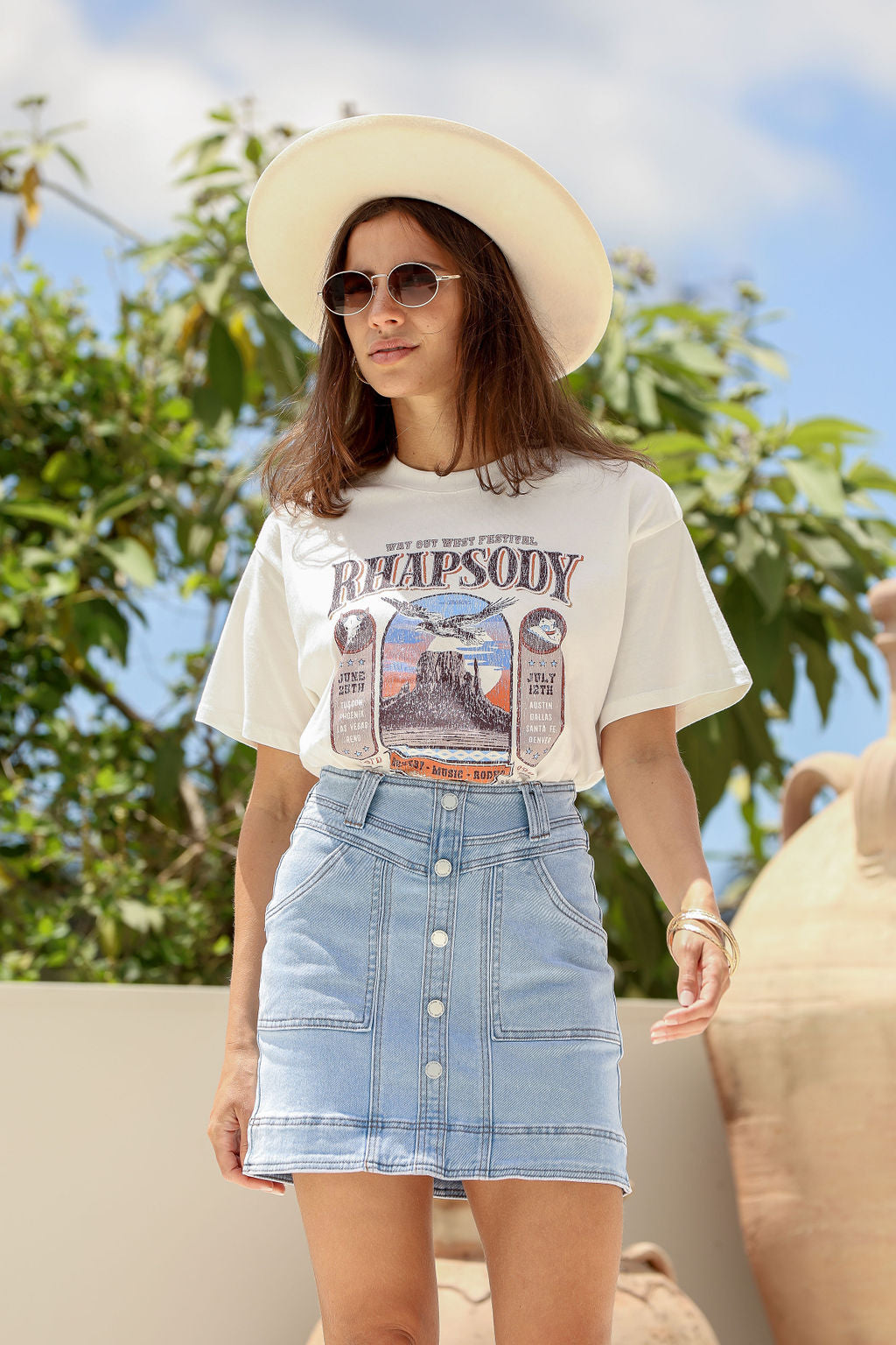 Reese Denim Skirt
