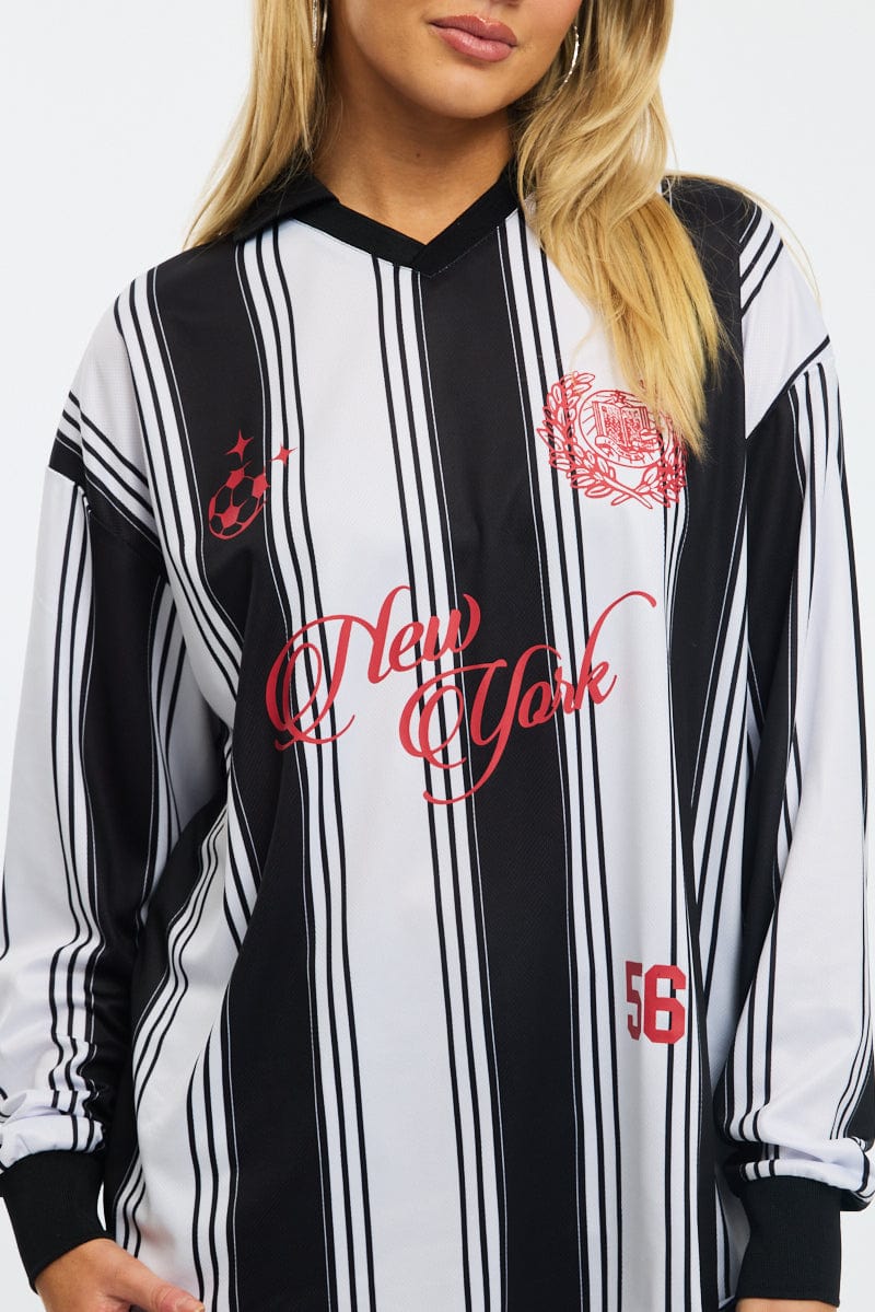 White Sport T-Shirt Long Sleeve