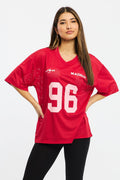 Red Sport T-Shirt Short Sleeve