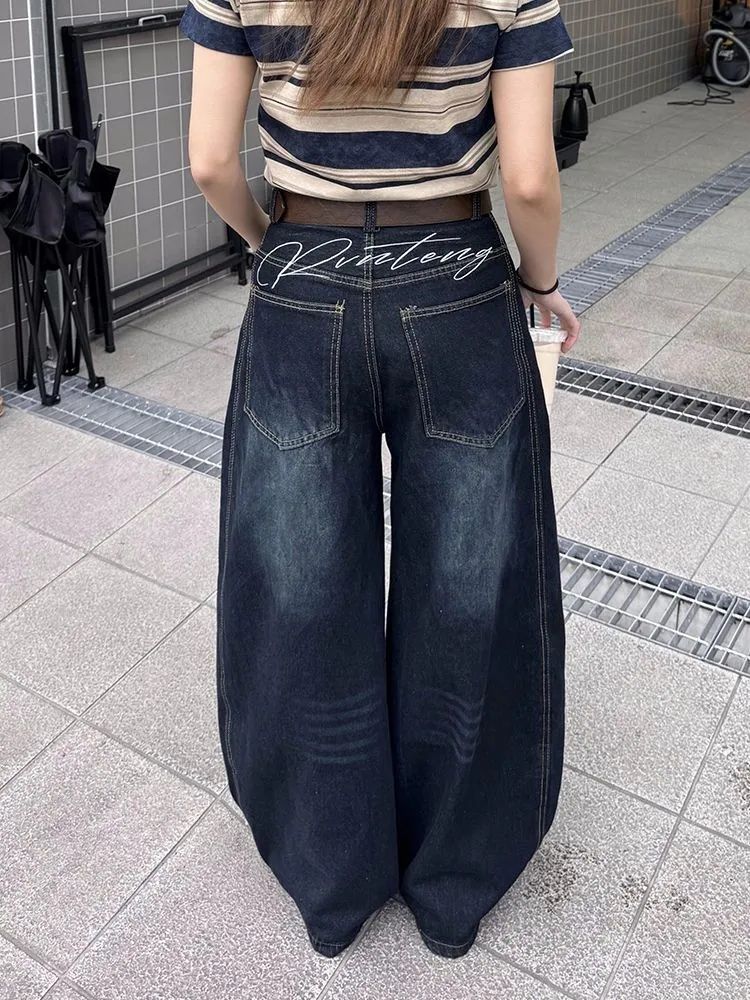 Retro Paneled Scimitar Jeans