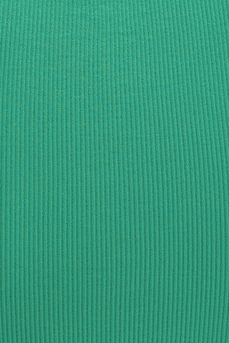 Green Tank Top Sleeveless Seamless