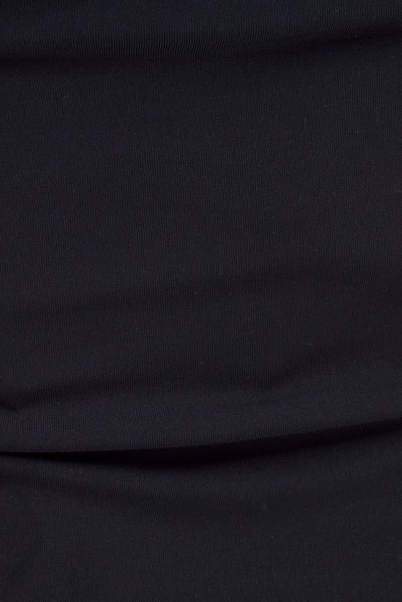 Black Bandeau Top