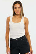 White Tank Sleeveless