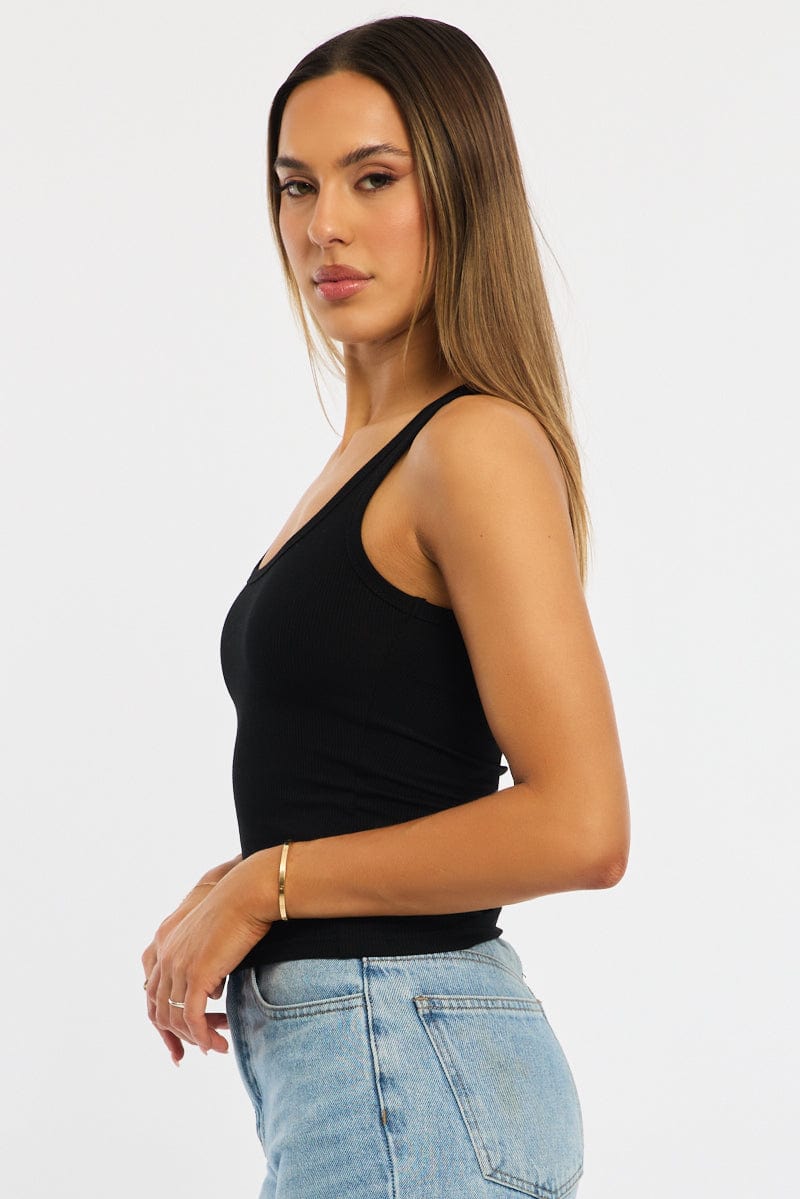 Black Tank Sleeveless