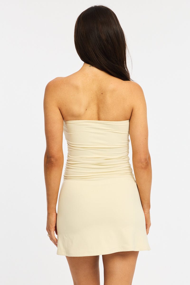 Yellow Bodycon Dress Mini