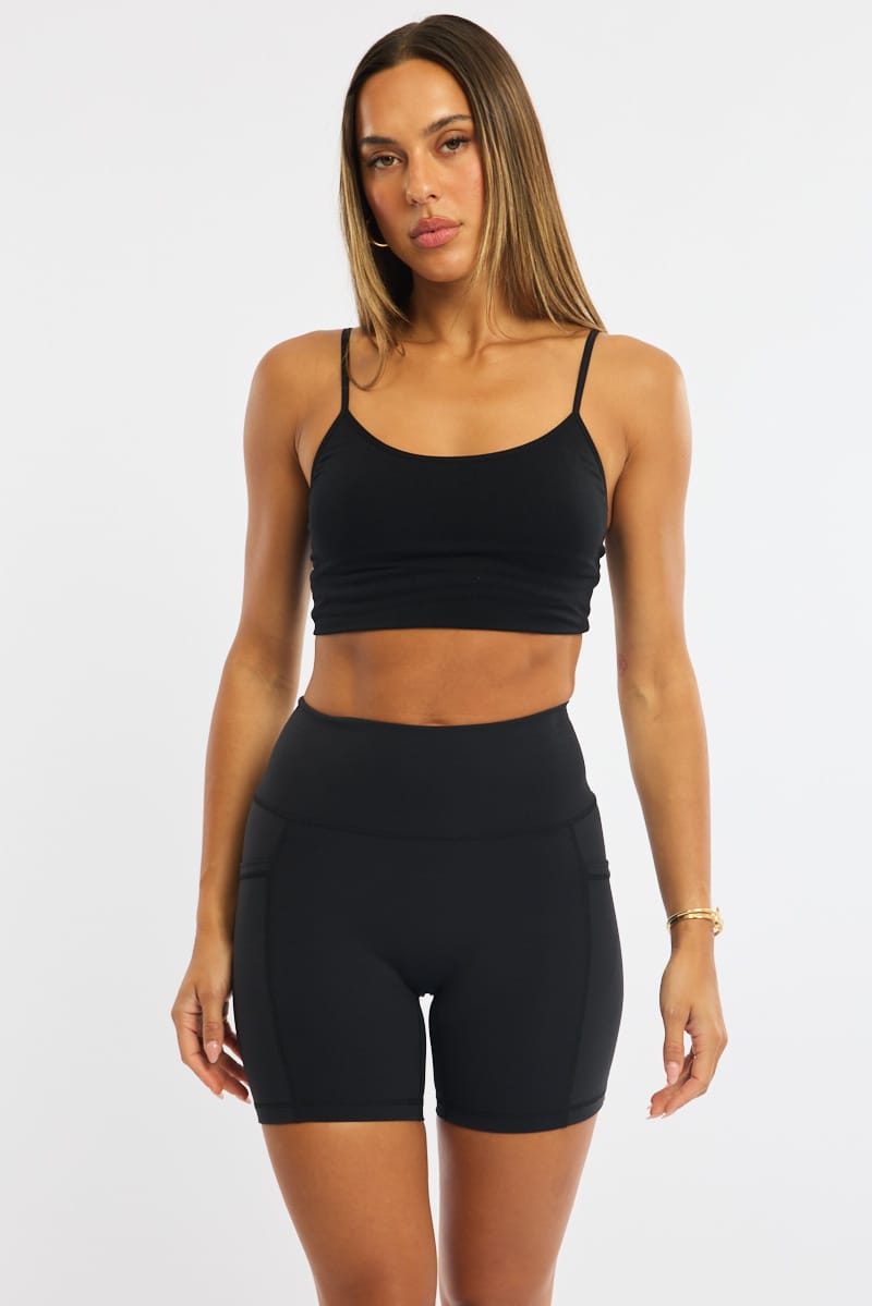 Black Bike Short