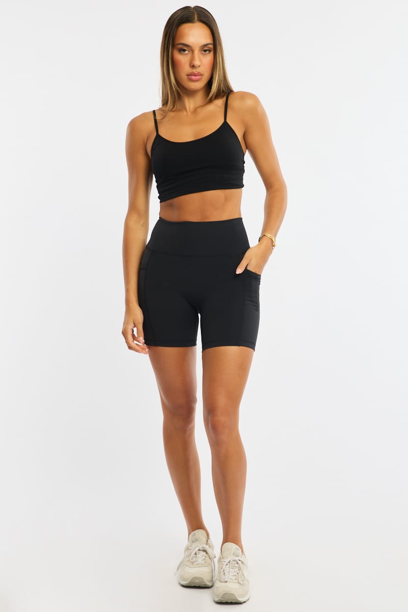 Black Bike Short