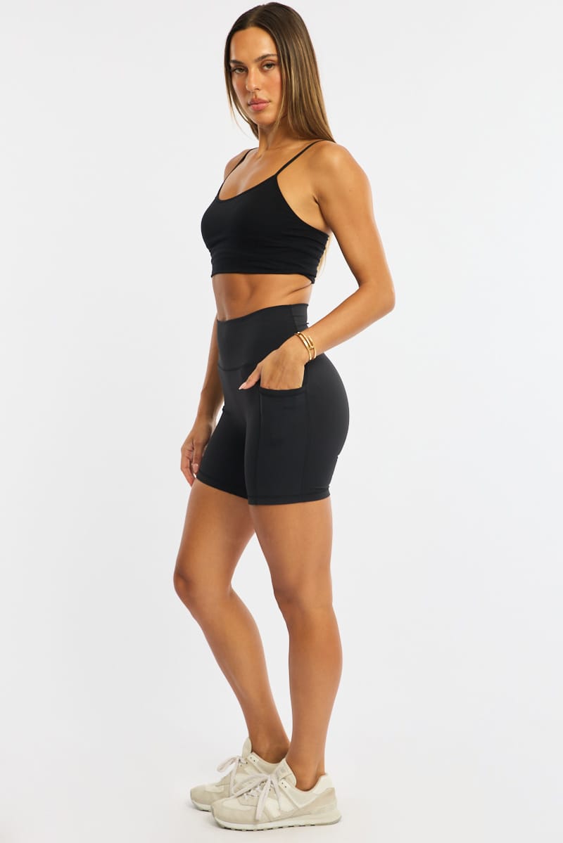 Black Bike Short