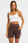 Brown Bike Short