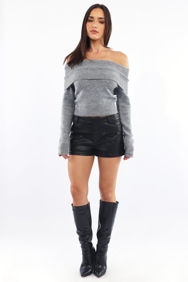 Black Micro Shorts