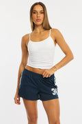 Blue Track Shorts Mesh