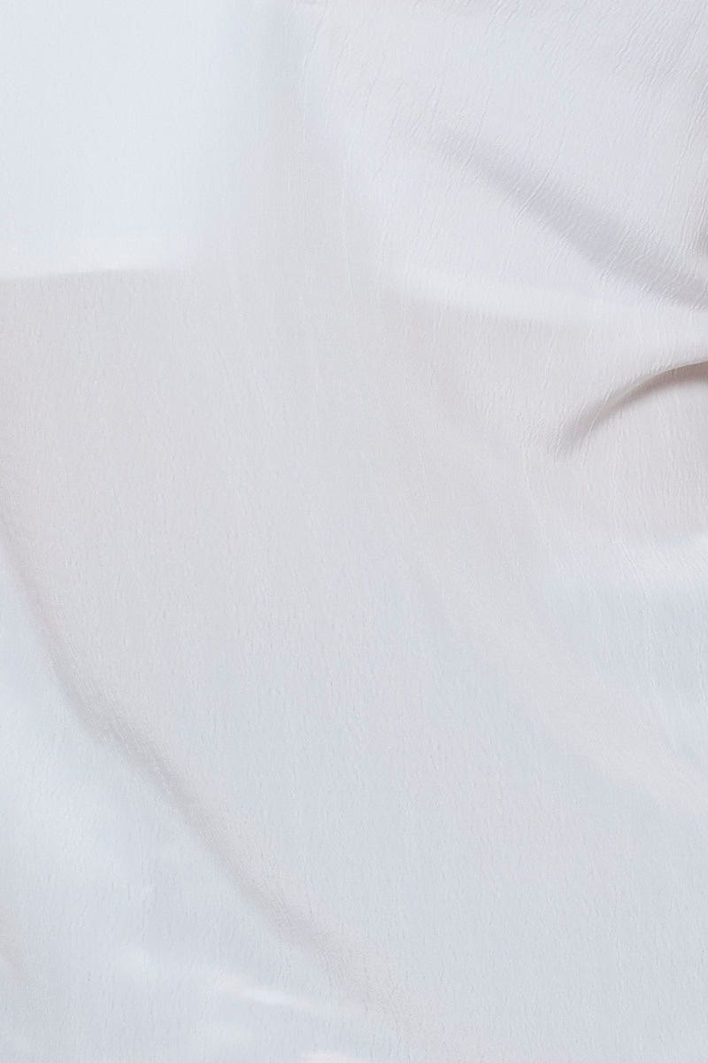 White Tank Top Top Sleeveless V-Neck Linen