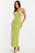 Green Bodycon Dress Sleeveless