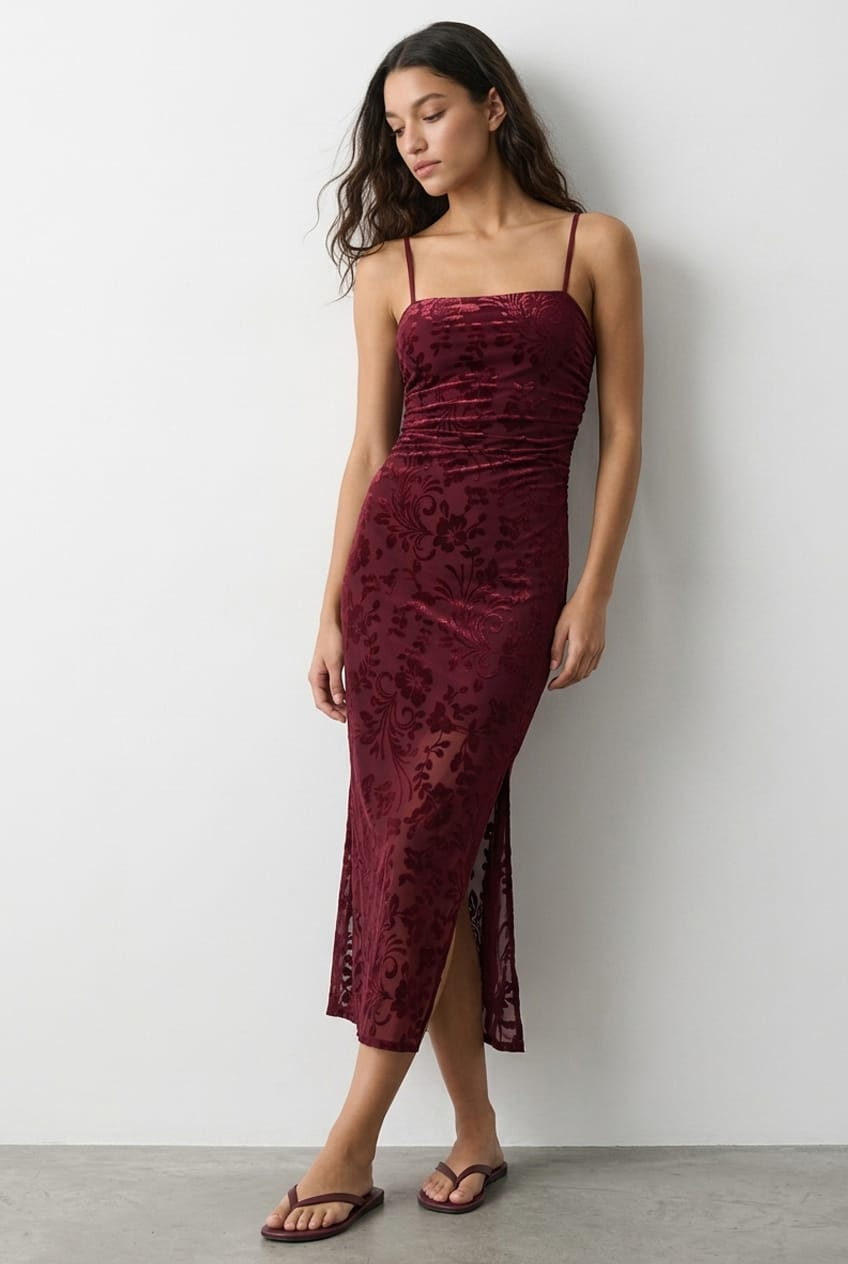 Red Bodycon Dress Sleeveless