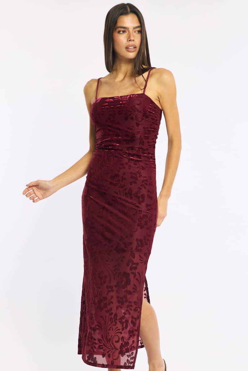 Red Bodycon Dress Sleeveless