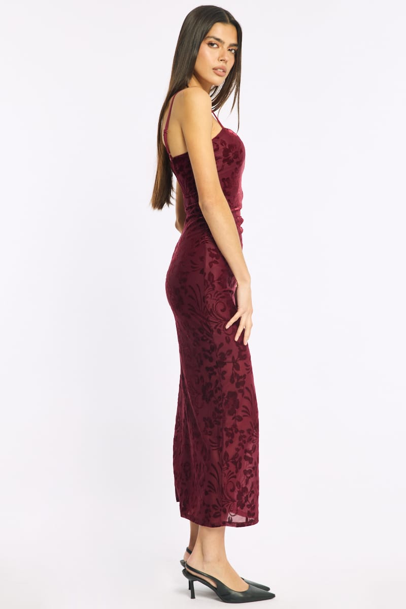 Red Bodycon Dress Sleeveless