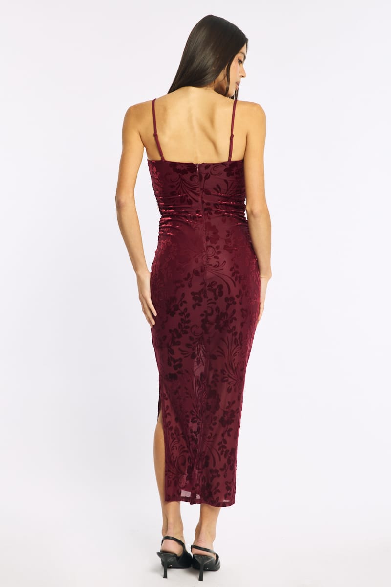Red Bodycon Dress Sleeveless