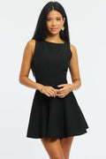 Black Mini Dress Sleeveless