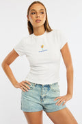 Denim Relaxed Shorts Mid Rise