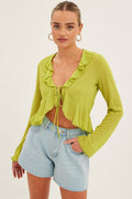 Blue Relaxed Denim Shorts High Rise