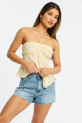 Denim Relaxed Shorts High Rise