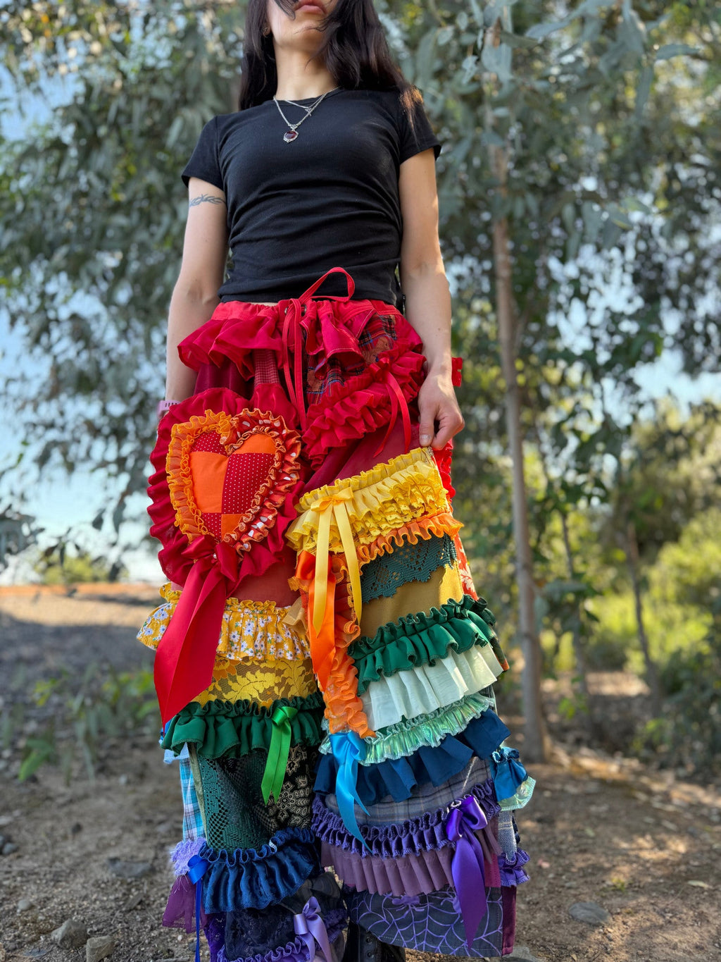 Upcycled Adjustable-Waist Pants