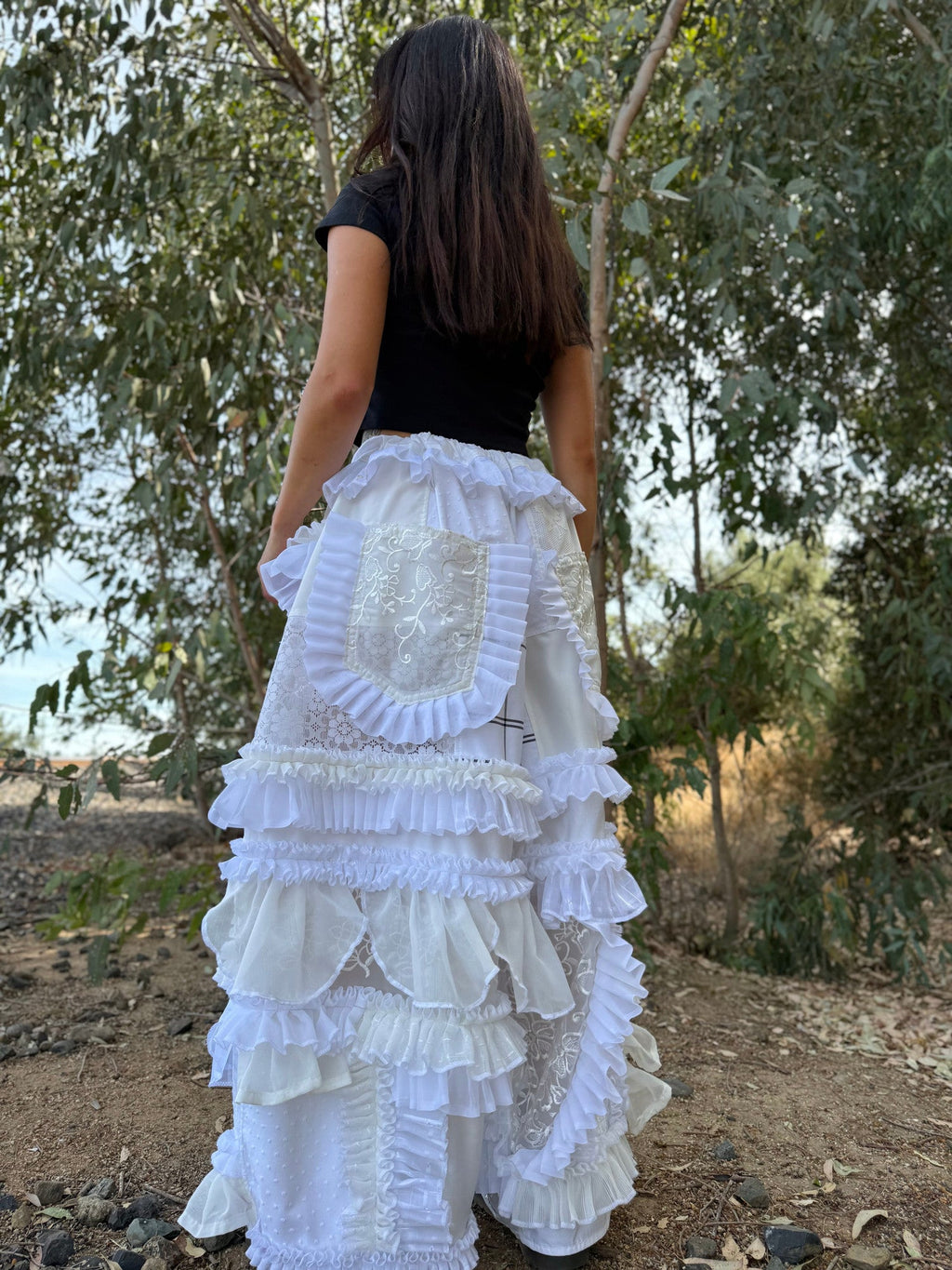Upcycled Adjustable-Waist Pants