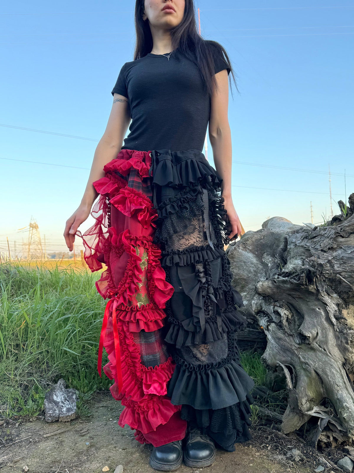 Upcycled Adjustable-Waist Pants