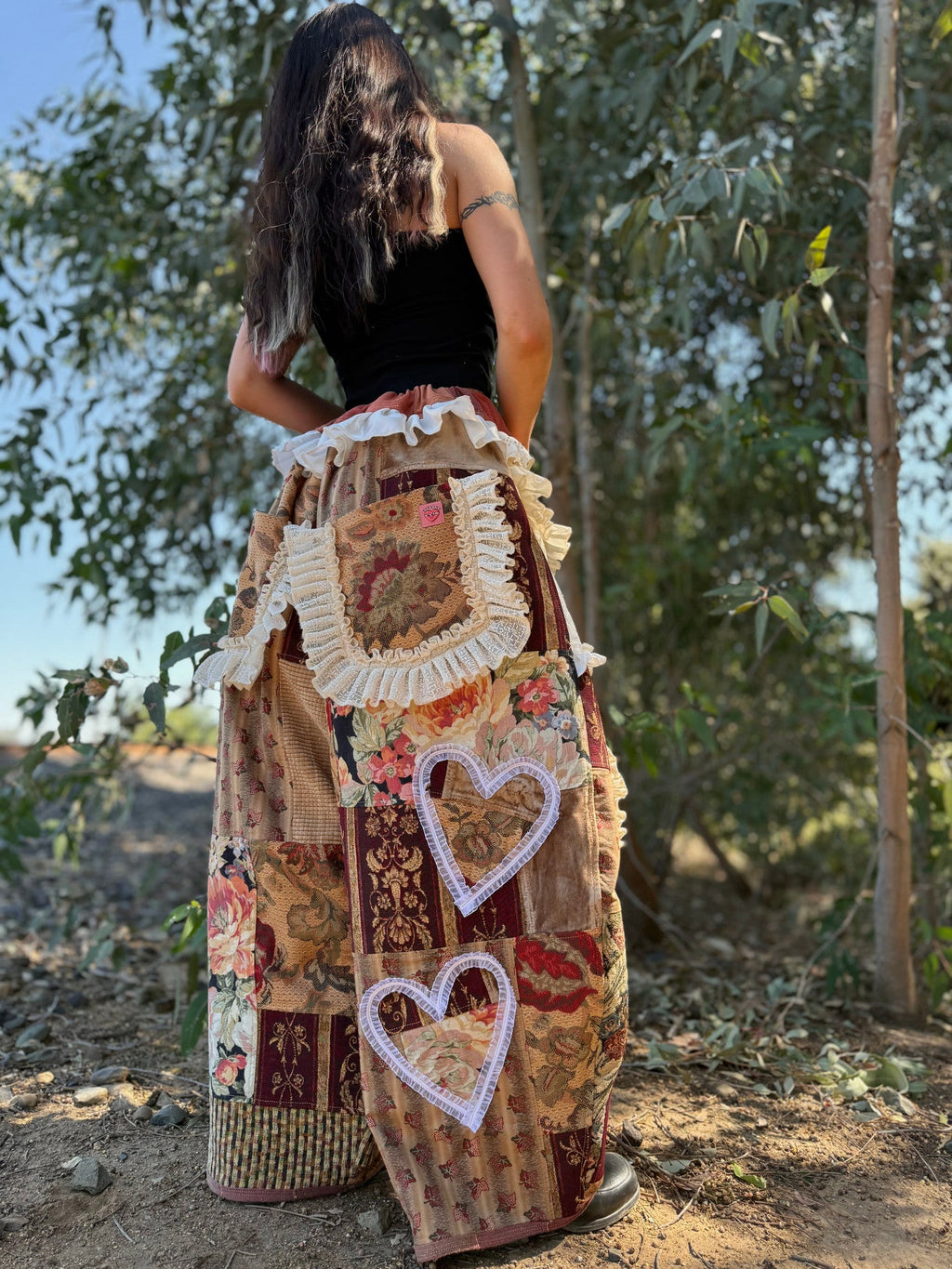 Upcycled Adjustable-Waist Pants