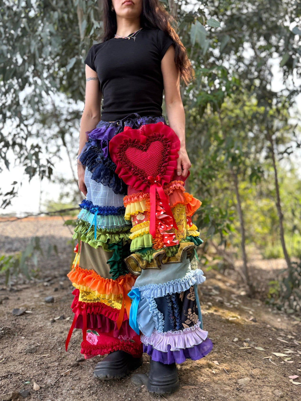 Upcycled Adjustable-Waist Pants
