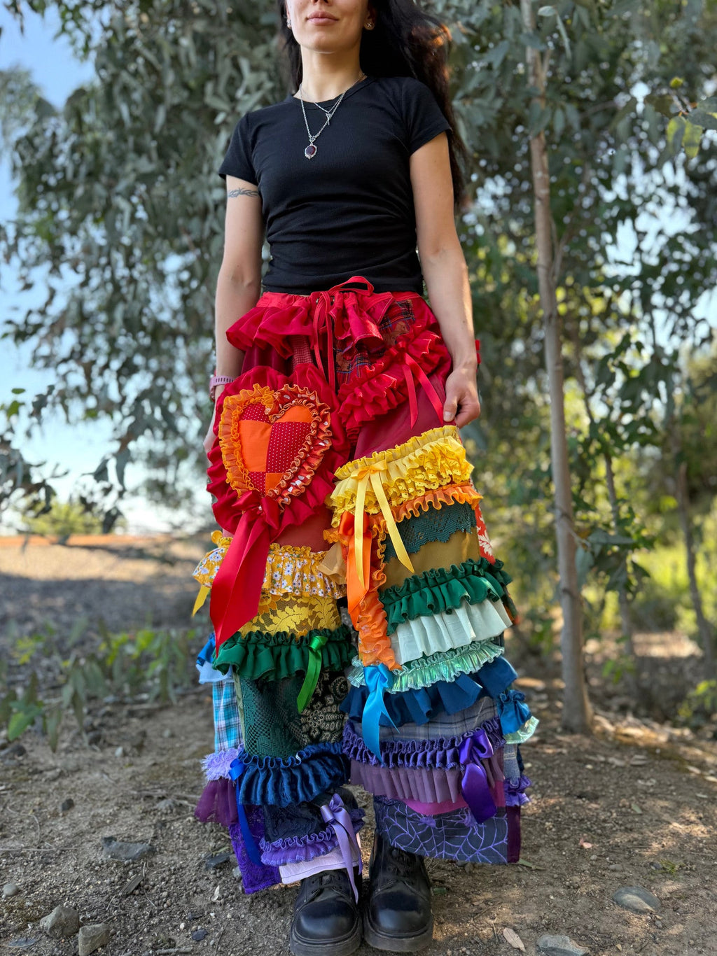 Upcycled Adjustable-Waist Pants