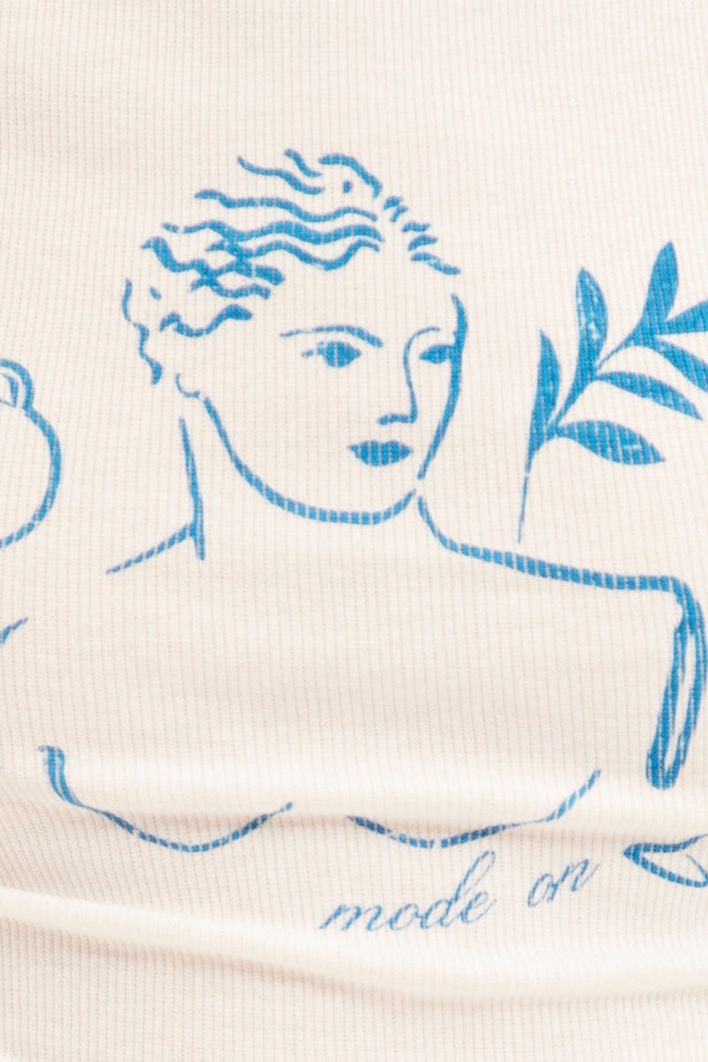 White Crop Top Short Sleeve Crew Neck Ruched