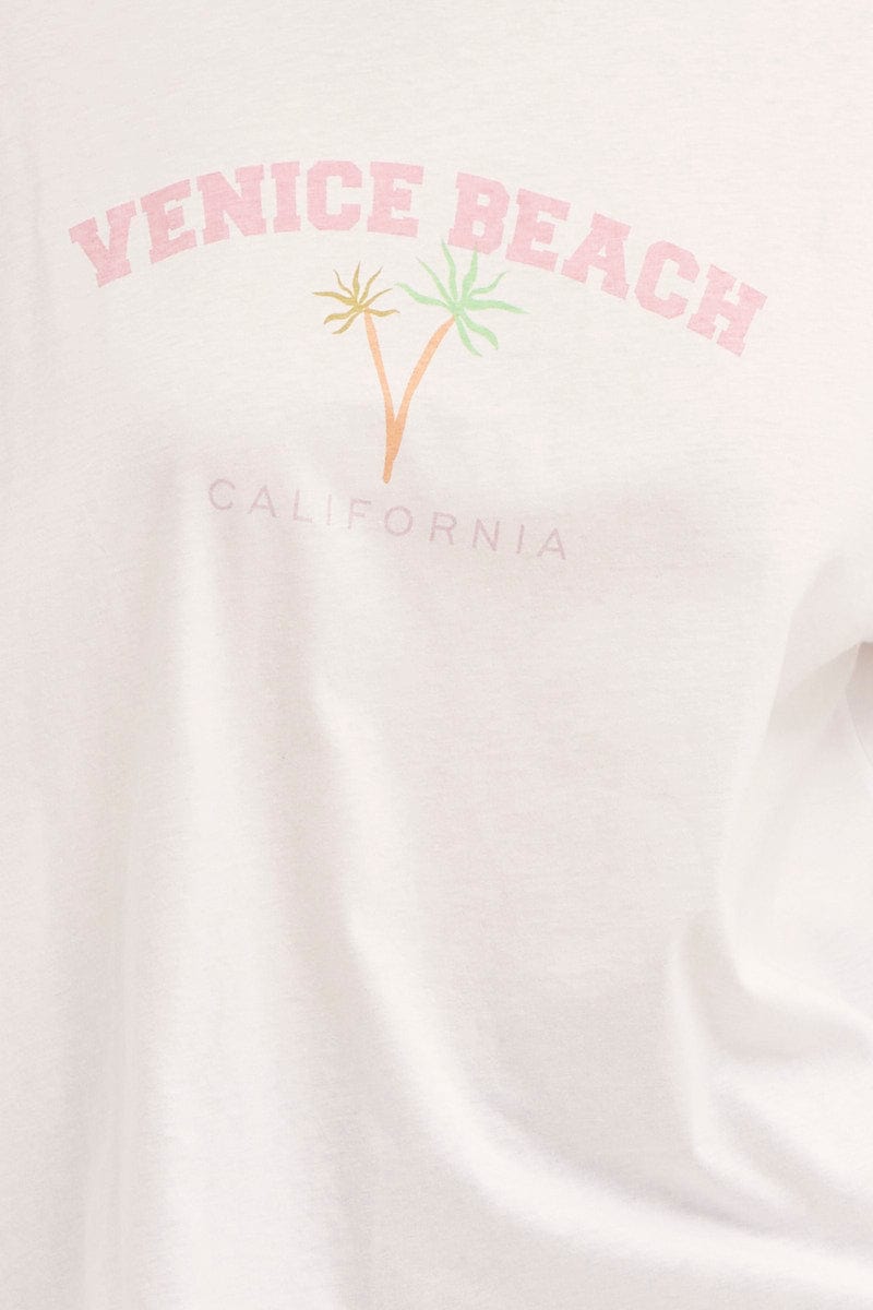 White Embroidered T-Shirt