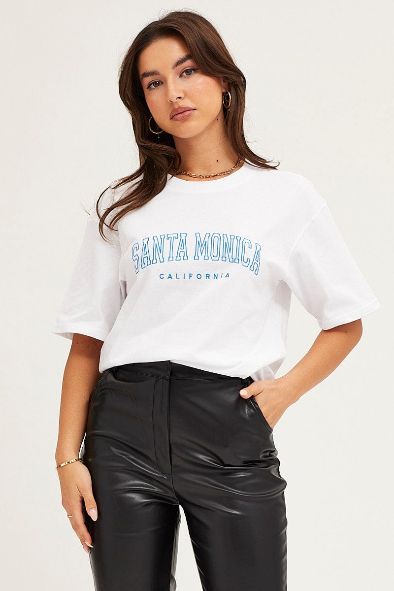 White T-Shirt Short Sleeve