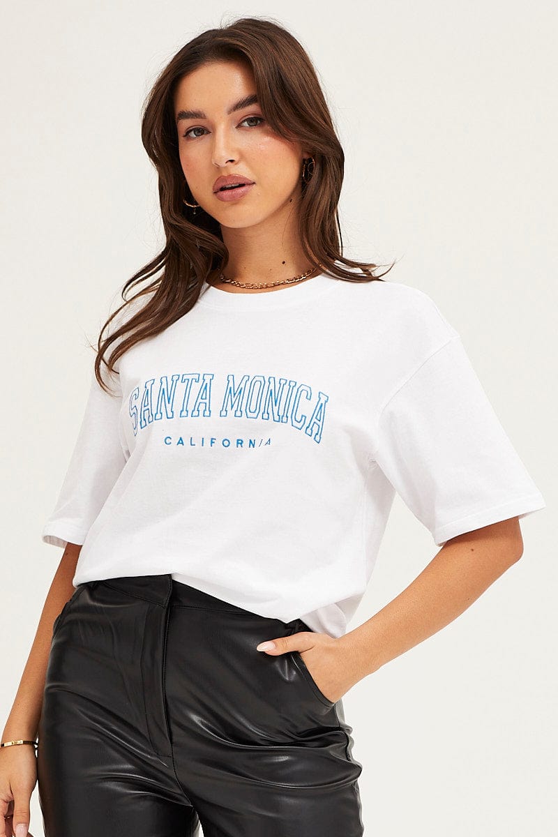 White T-Shirt Short Sleeve