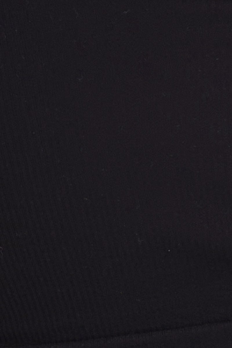 Black Tank Top Sleevelss Seamless