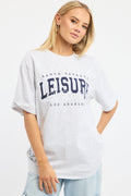 Grey Graphic T-Shirt Short Sleeve