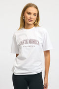 White Graphic T-Shirt Short Sleeve
