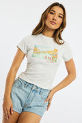 Grey Graphic T-Shirt Short Sleeve