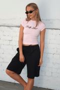 Pink Graphic T-Shirt Short Sleeve