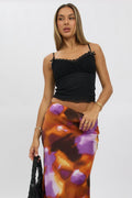 Black Cami Tank Top Top Mesh