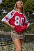 Red Sport T-Shirt Short Sleeve